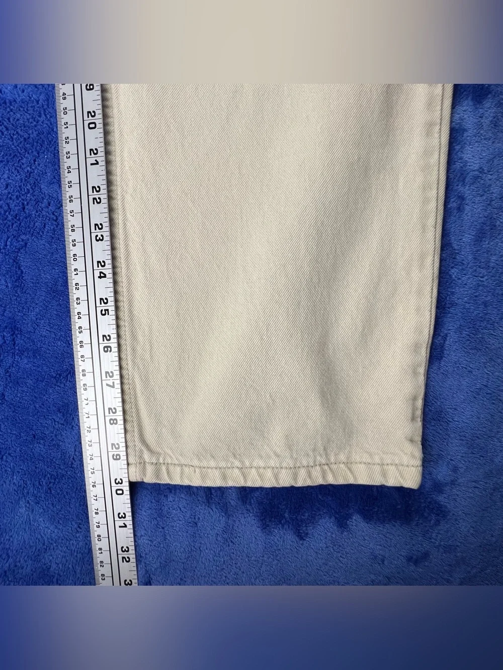 Vintage Levis 550 Relaxed Fit Denim Jeans Y2K Mens Size 36x30 Beige NWT